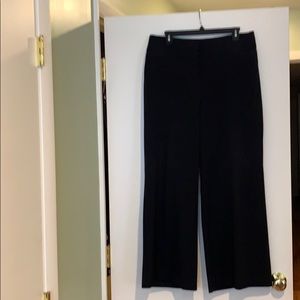 Black formal work pants